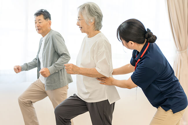 心臓病の再発予防と 回復を支える専門リハビリ